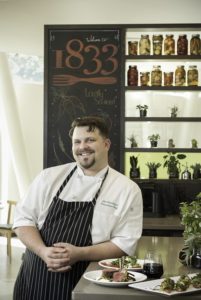 Chef Jim Barnhart at 1833