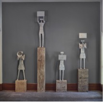 Pedro Reyes, "Protester I-IV," 2017.