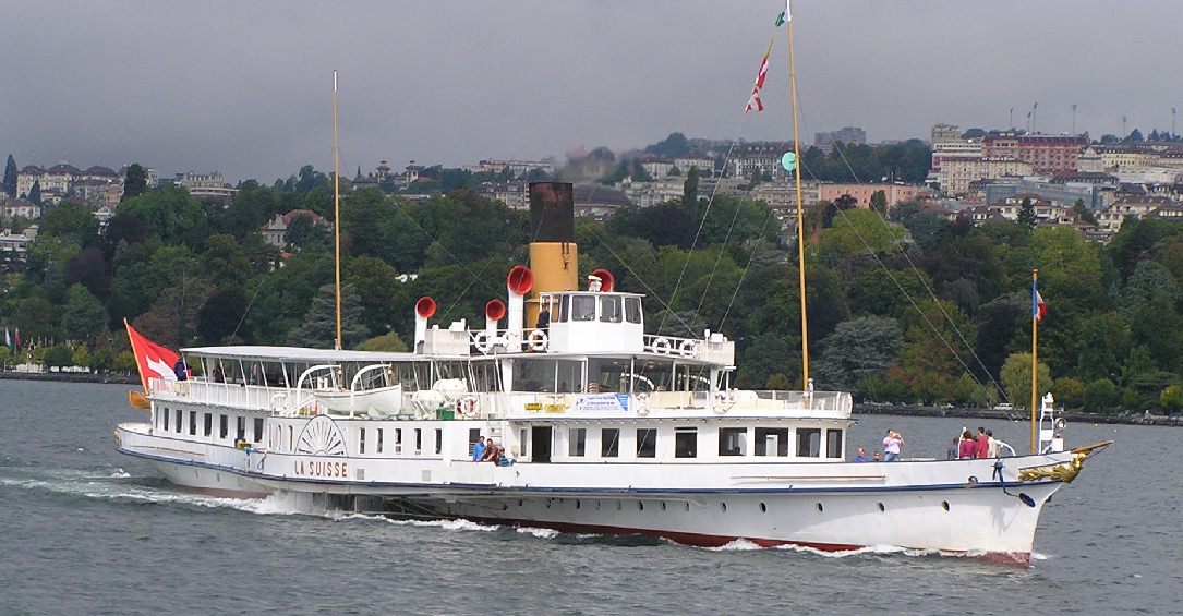 Paddle steamer La Suisse 2005