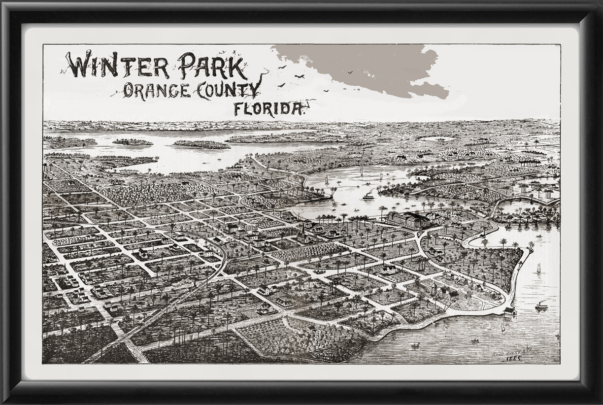 Winter Park FL 1885 Rand Avery Co