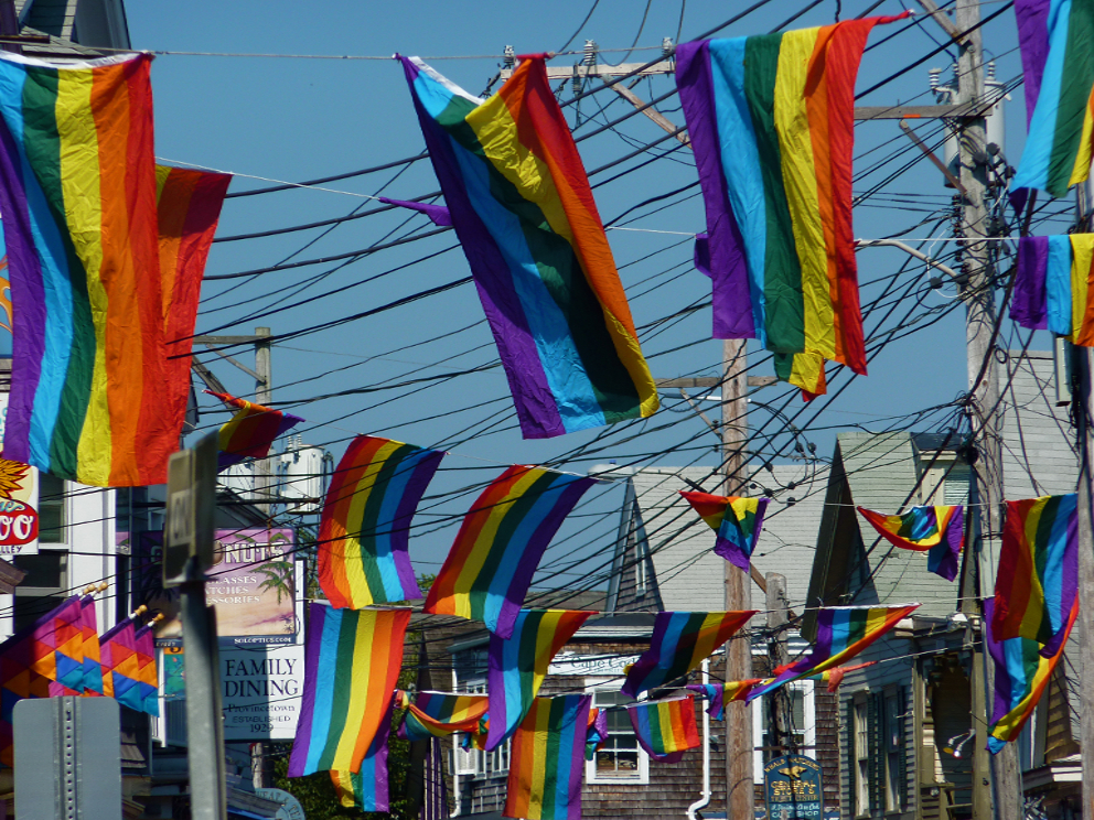 pride flags commercial street provincetown credit tim grafftmott pride flags commercial street provincetown credit tim grafftmott