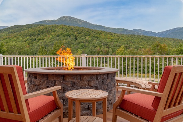 View from Firepit on Deck Glen House Hotel Fall Marketing 1