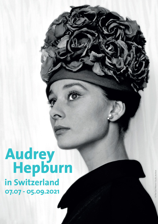 Audrey Hepburn in Switzerland