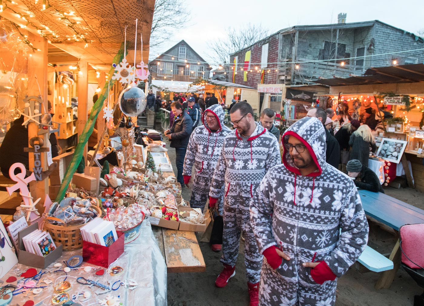 shopping at the winter market in provincetown copyright the canteen