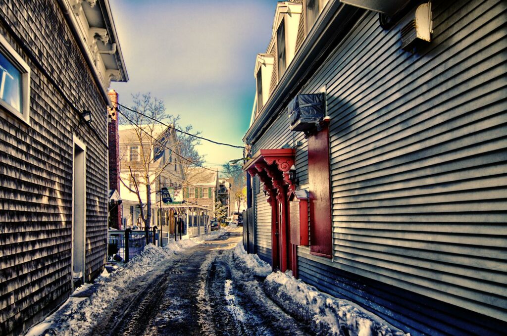 provincetown in the winter copyright paul jarvie