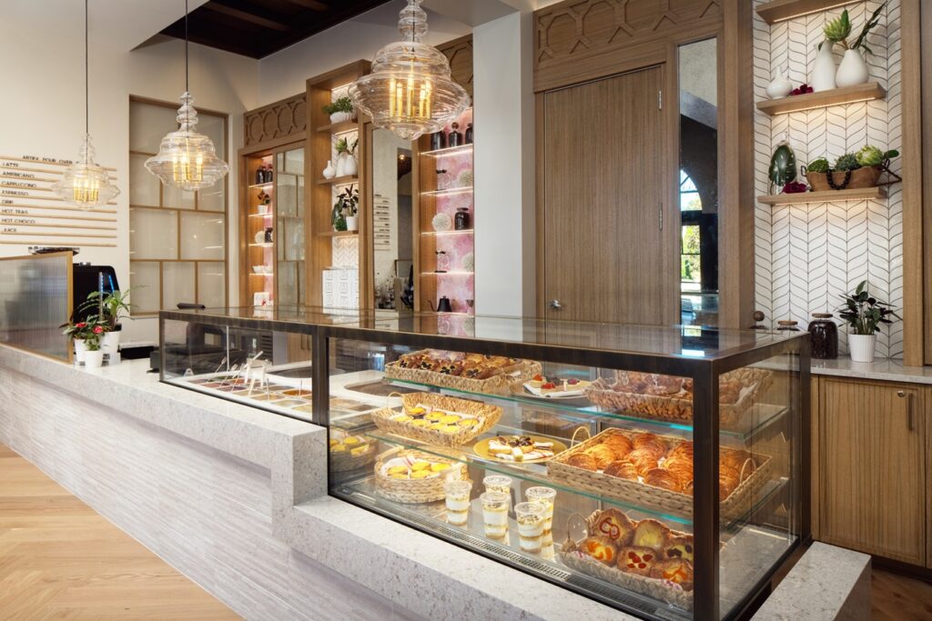 pastry case