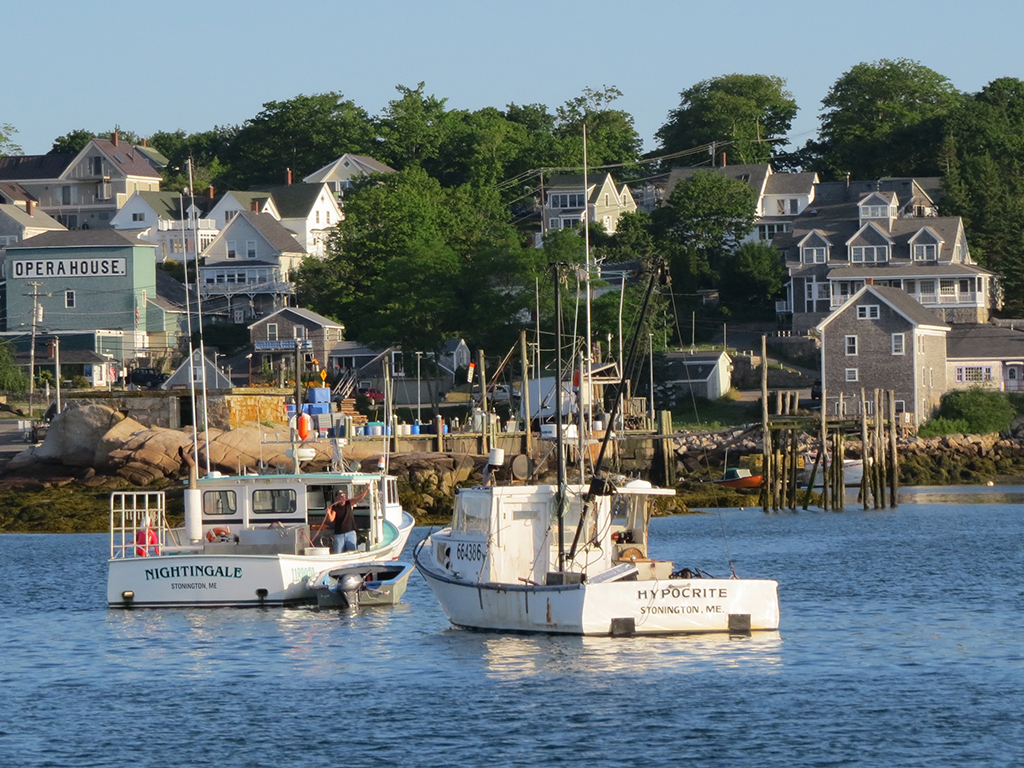 Morning in Stonington Rebecca Mahony